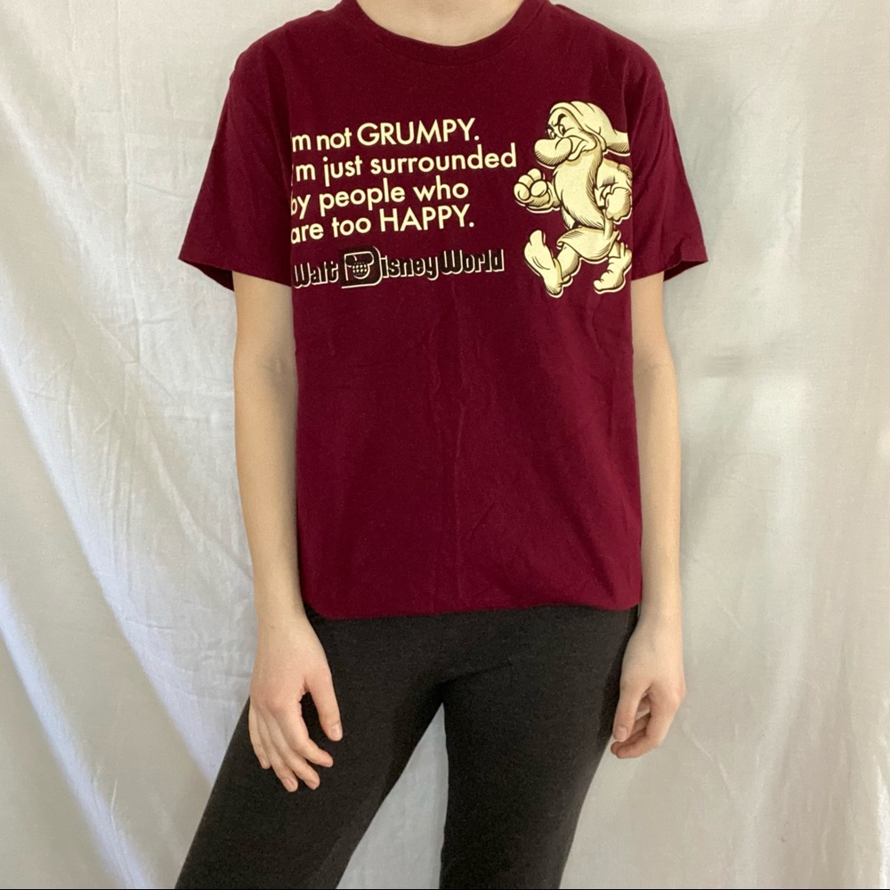 Walt Disney World Authentic Grumpy Graphic Tee